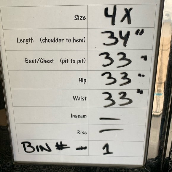 NWT Ava & Viv Blouse 4XL - Picture 12 of 12